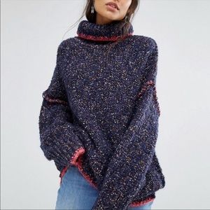 Free people chunky oversized sweater